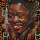 "African Queen Orange" - 45 x 45 - 2007