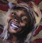 "African Queen Red" - 45 x 45 - 2007 