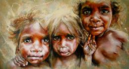Tiwi Kids  - 110 x 200 - 2014